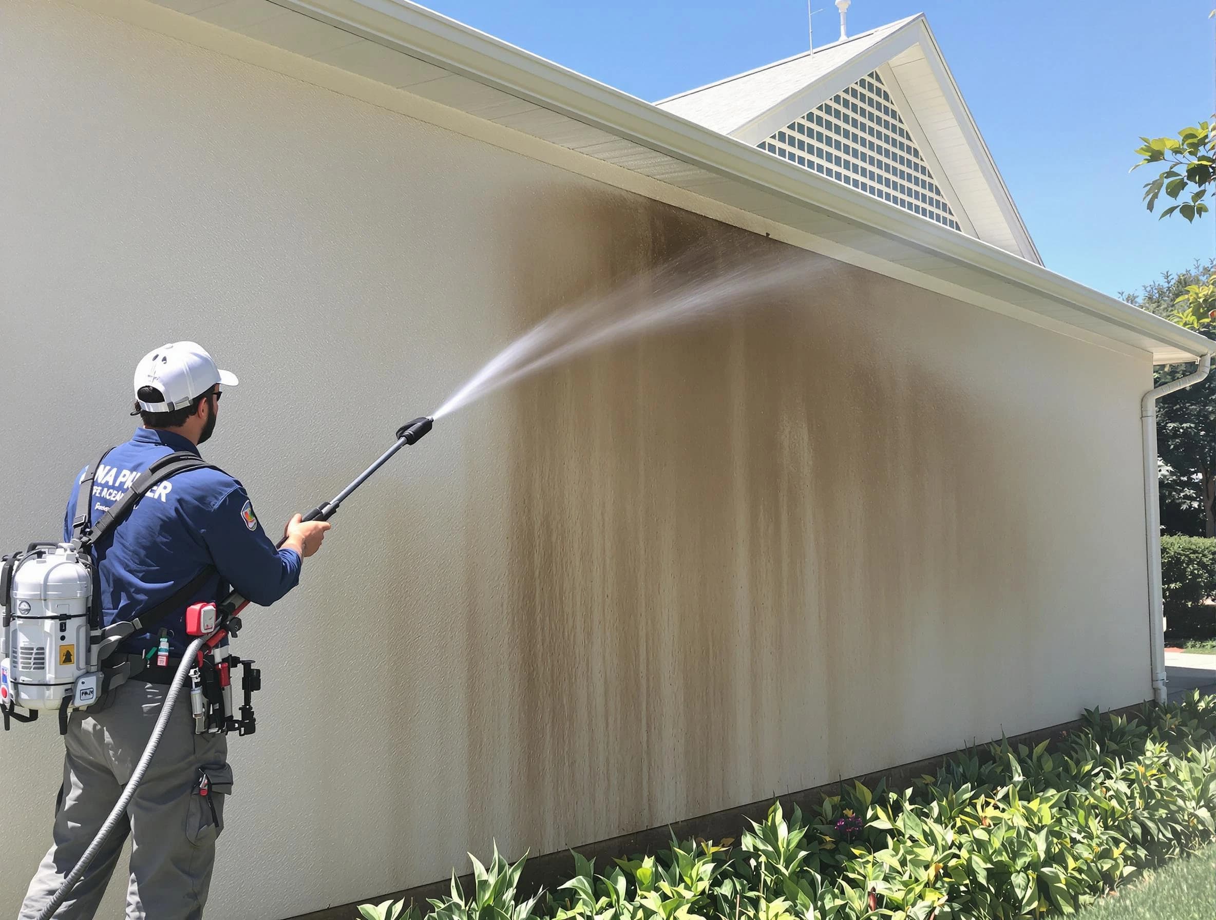 Shaker Heights Power Washing expert providing thorough power washing service in Shaker Heights
